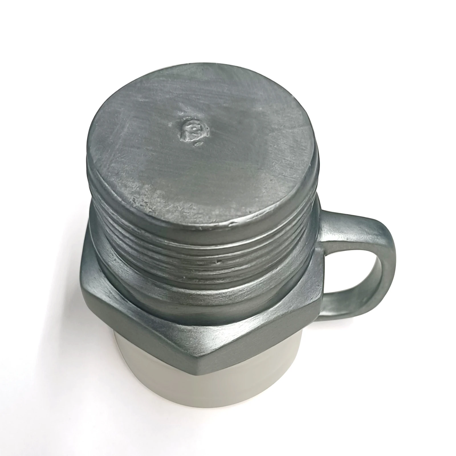 Spark Plug Mug Industrial Coffee Cup Automotive Themed Car Enthusiast Ceramic Coffee Cup Engine Design Car Mechanics Garage Mugs