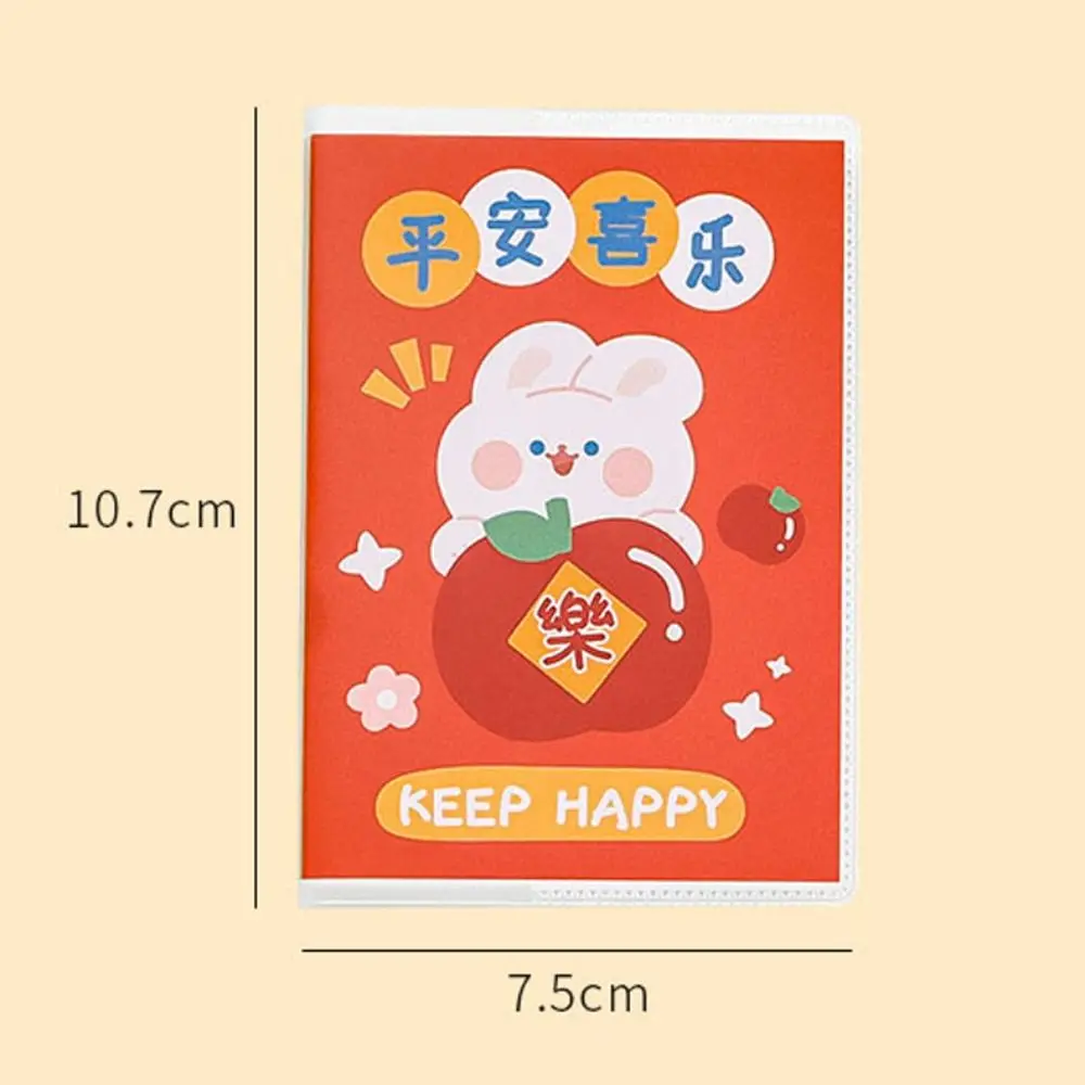 64 Sheet Portable Mini Planner Notebook Creative Cartoon Pocket Notepad Cute Dinosaur Pattern Rubber Sleeve Book