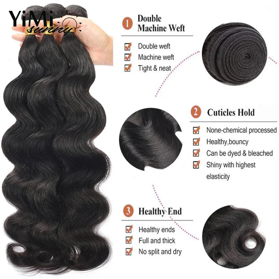 12A Mongolian Body Wave Bundles 100% Unprocessed Virgin Hair Body Wave 4 Bundles Human Hair Weave Deals Natural Black