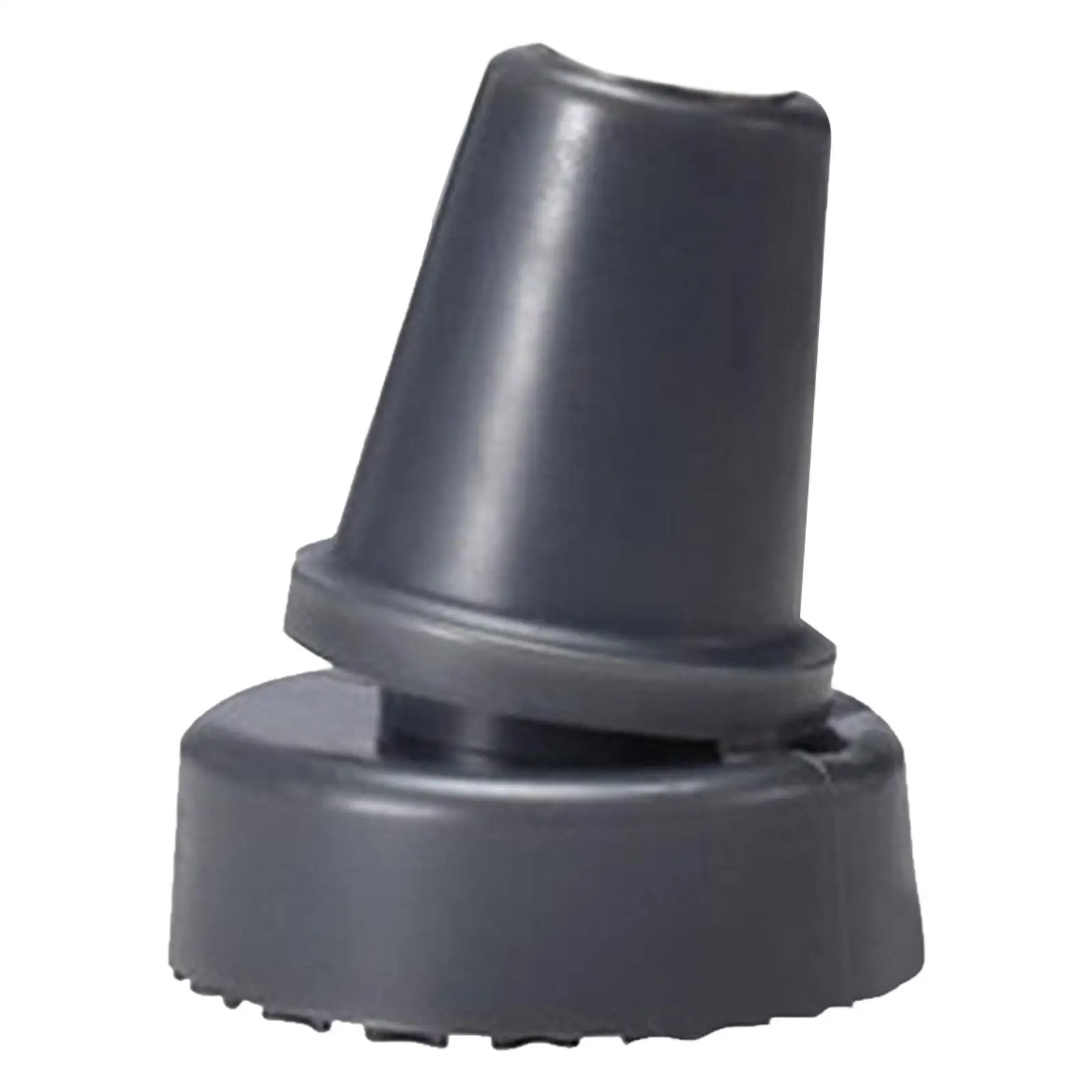 Rubber Crutch AntiSlip 3/4 in Rotated Lightweight Replacement Parts