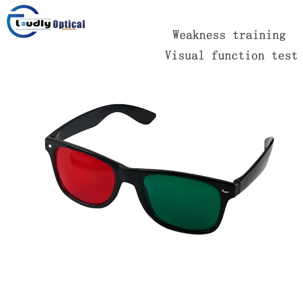 Amblyopia Training Glasses 1 Pc Red And Green Glasses Eyeglass for Amblyopia Training