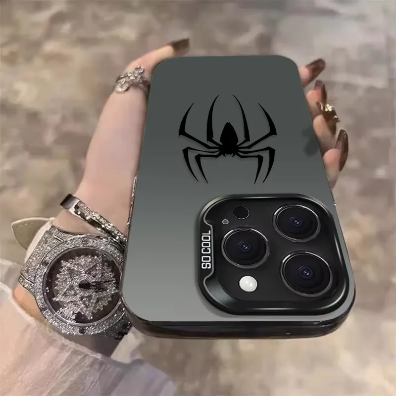 Bat Spider Symbol Shockproof Phone Case