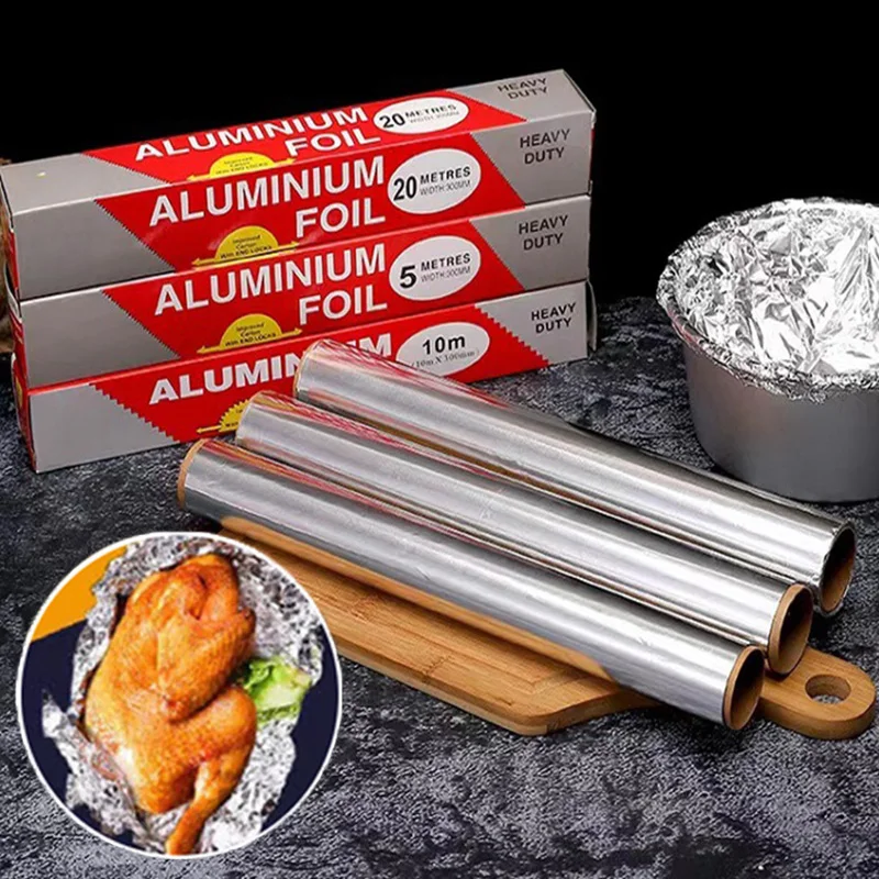 5M/10M/20M Creative BBQ Aluminum Foil Paper Picnic Aluminum Foil