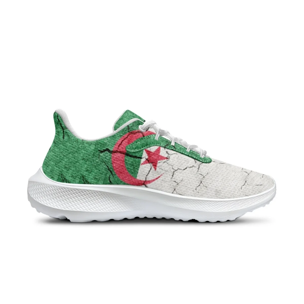 Vintage Argentina Flag Designer Ladies Sneakers Shock Absorbing Breathable Outdoor Running Shoes Fashion Casual Walking Shoes