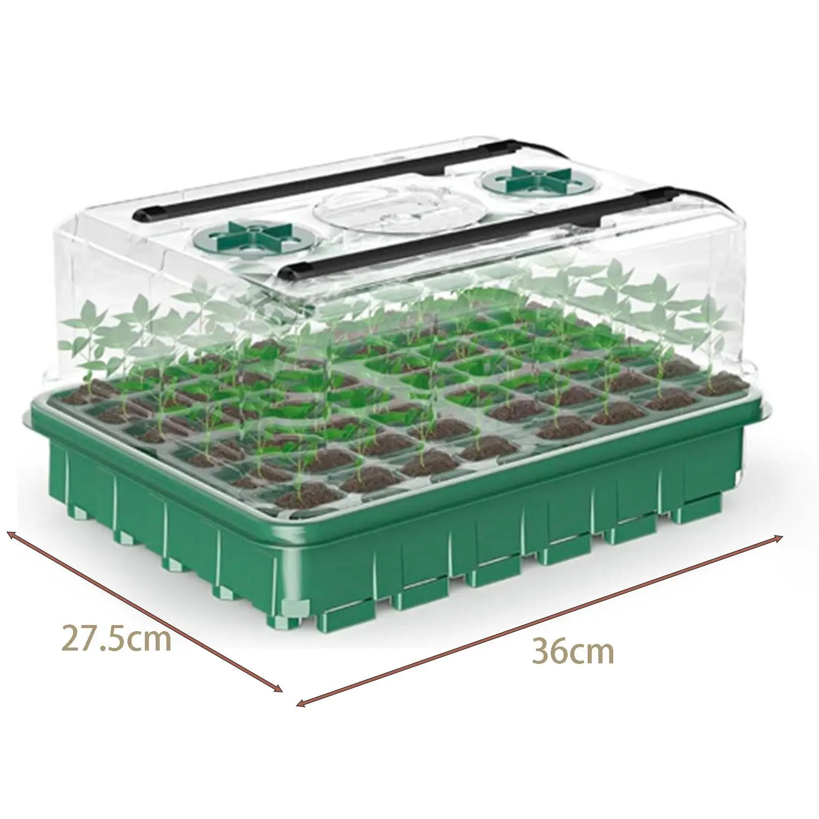 Illuminated Seed Starter Tray Set Seed Tray for Seedling Growing Microgreens