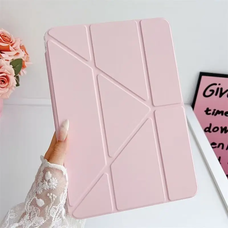 Universal Clear Case with Pencil Holder for iPad and Tablet Protection