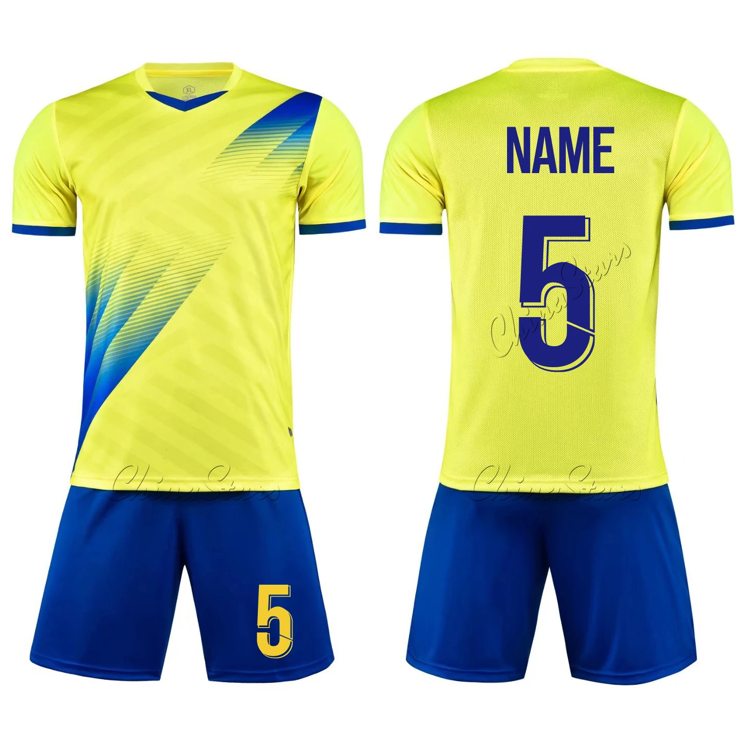 Acheter Maillot de Football pour garçons, survêtement, uniformes de sport  pour enfants, Kits de vêtements de sport de balle, gilet, costume de  football pour enfants, chaussettes