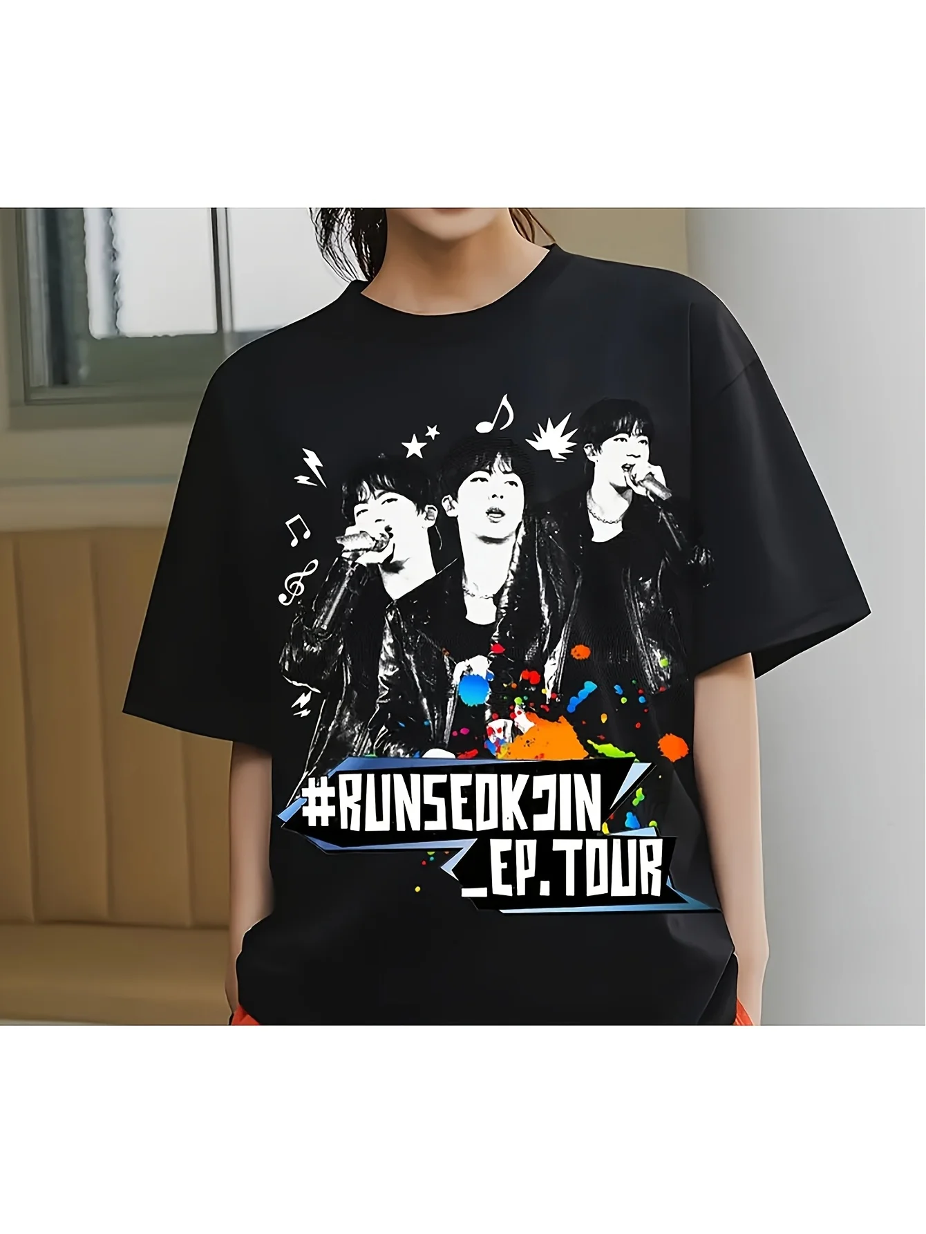 RUNSEOKJIN S/S T-Shirt Mサイズ☆JIN ツアーTシャツ RUNSEOKJIN S/S T-Shirt Mサイズ☆JIN ツアーTシャツ - メルカリ