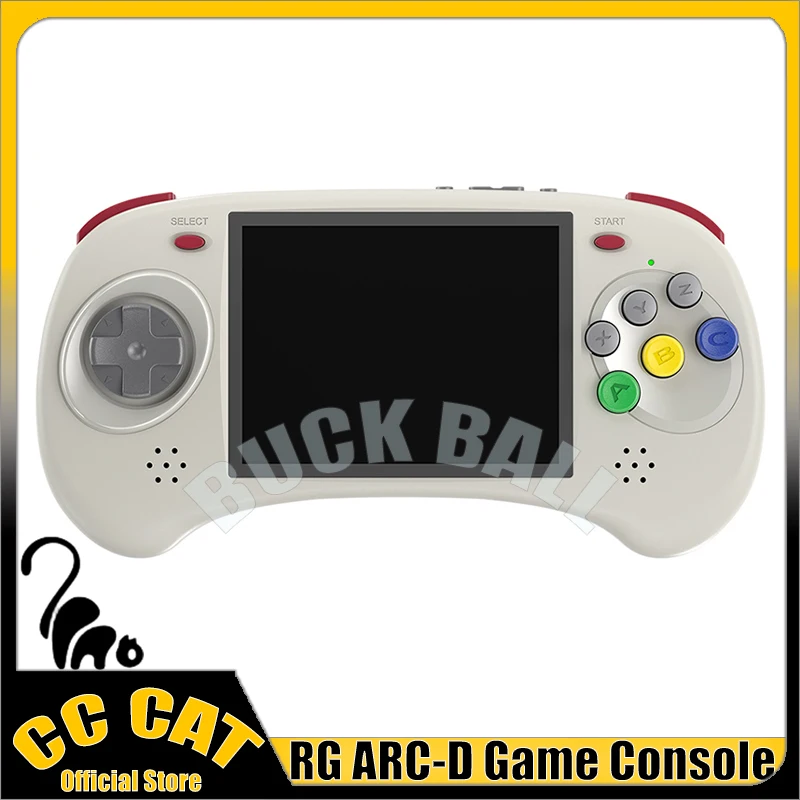 

RG ARC-D RG ARC-S Retro Open Source Handheld Game Console 4.0 Inch 3500mah Emulator Dual System Linux Android System Boy Gifts