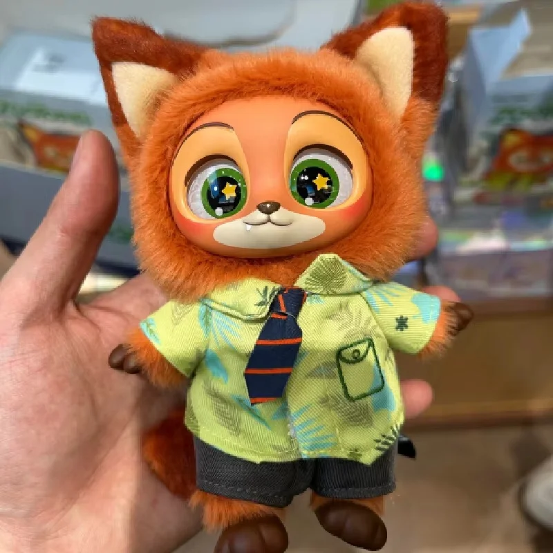 miniso zootopia ニック ジュディ ベルウェザー 4点セット Miniso Zootopia Series Vinyl Plush Blind Box Doll Judith