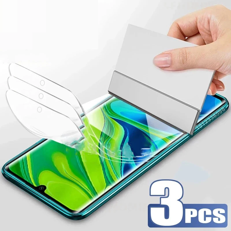 

3PCS Protection Hydrogel Film For Oukitel C32 6.52" Oukitel C32 Screen Protective Protector Cover Film