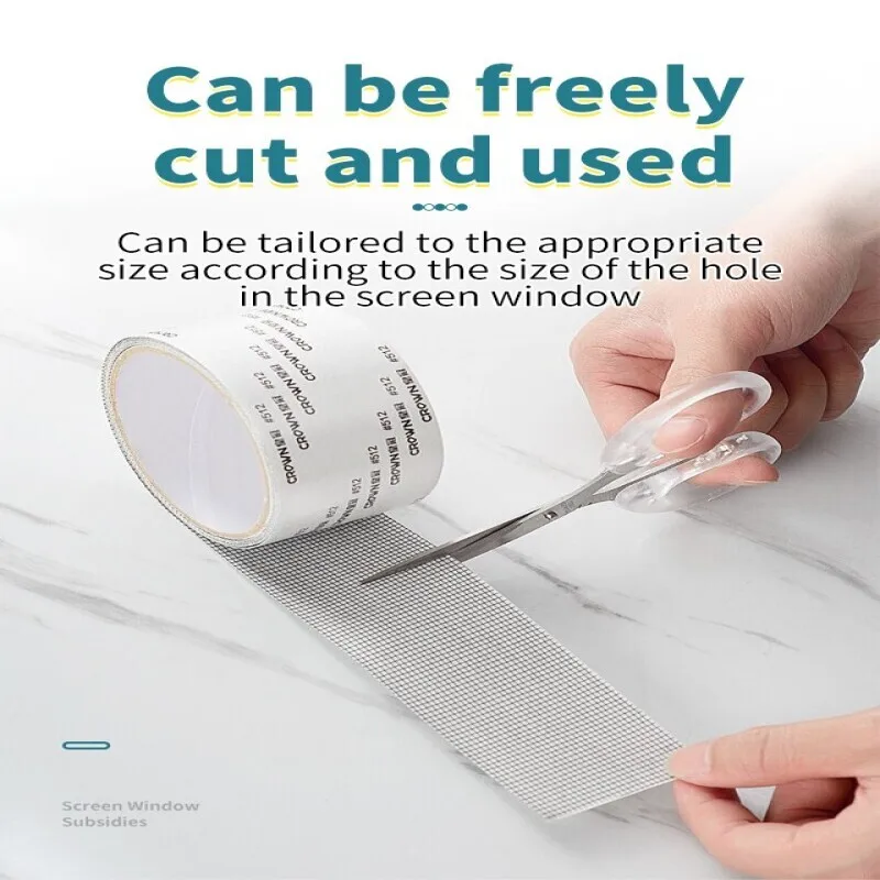 긴 스트립 수리 보조 그물, 가정용 모기 방지 스크린 그물, 모기 방지 그물, 스크린 수리