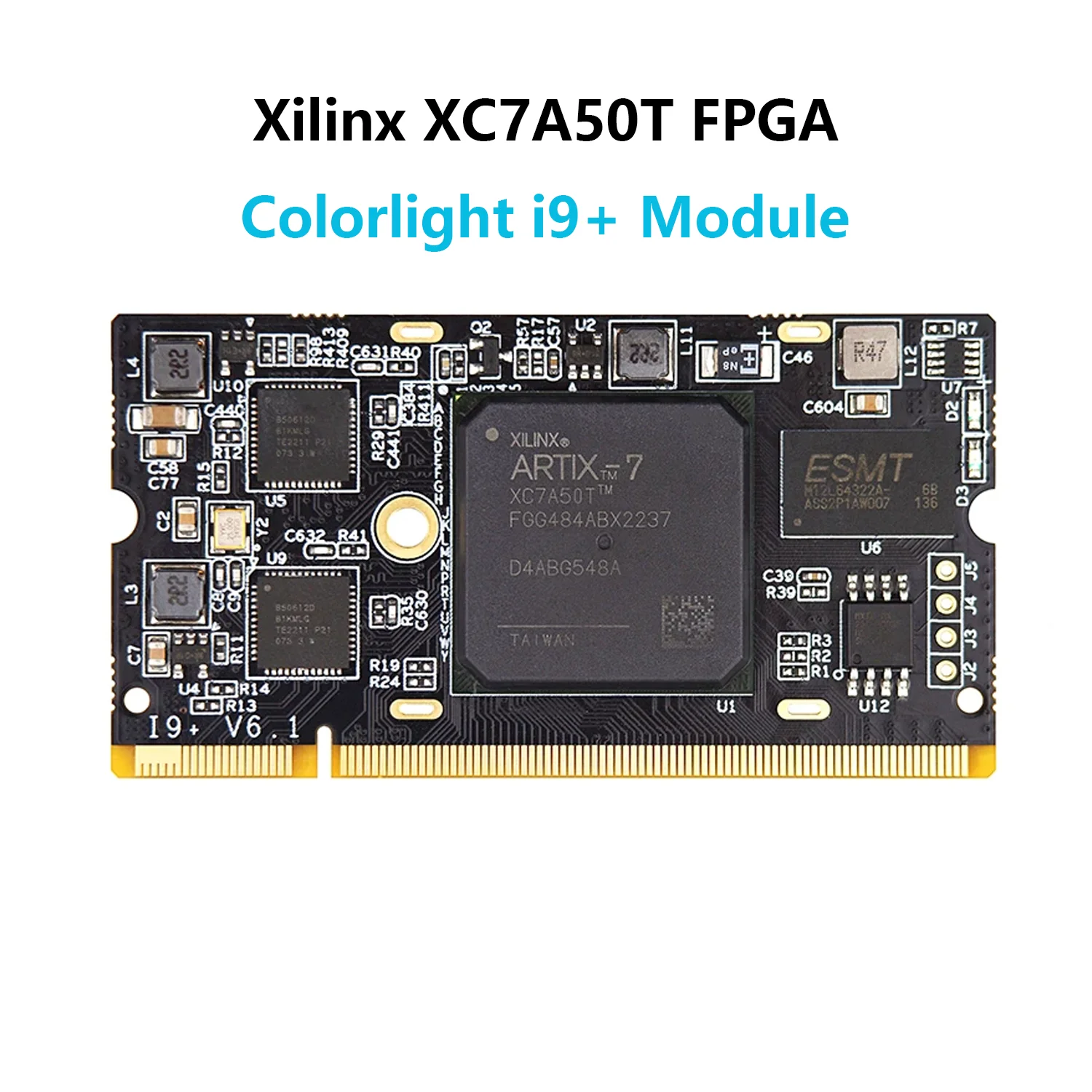 Xilinx XC7A50T FPGA, плата разработки Colorlight i9 + модульная цепь инструментов с открытым исходным кодом