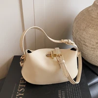 Women All-Match Shoulder Bag Large Capacity PU Leather Elegant Sling Bag Soft Crossbody Bag Female Travel Work Shopping Bag