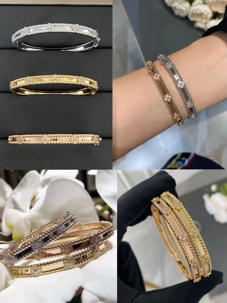 

Европейский и американский Высококачественный Браслет с калейдоскопом серебро 925 пробы