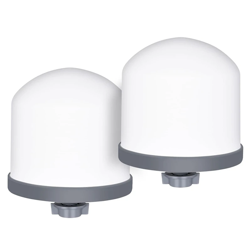 AB15-2Pc Replacement Ceramic Filter Magnetized Mineral Water Purifier Water Filter Ceramic Hemisphere Filters