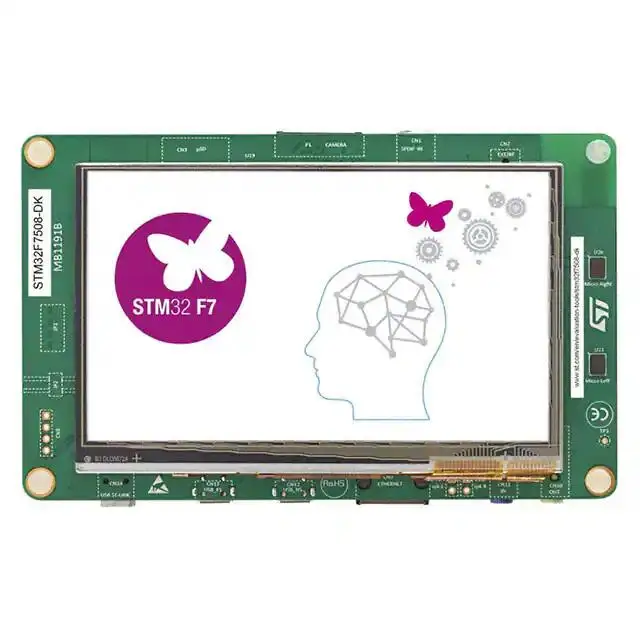 

Справочная плата для разработки с интерфейсом STM32F750N8 MCU