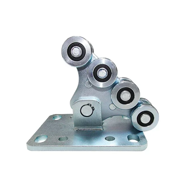 4 Poulies Coulissantes En Alliage Zinc - Pour Fenêtres, Doubles Roues, 59mm