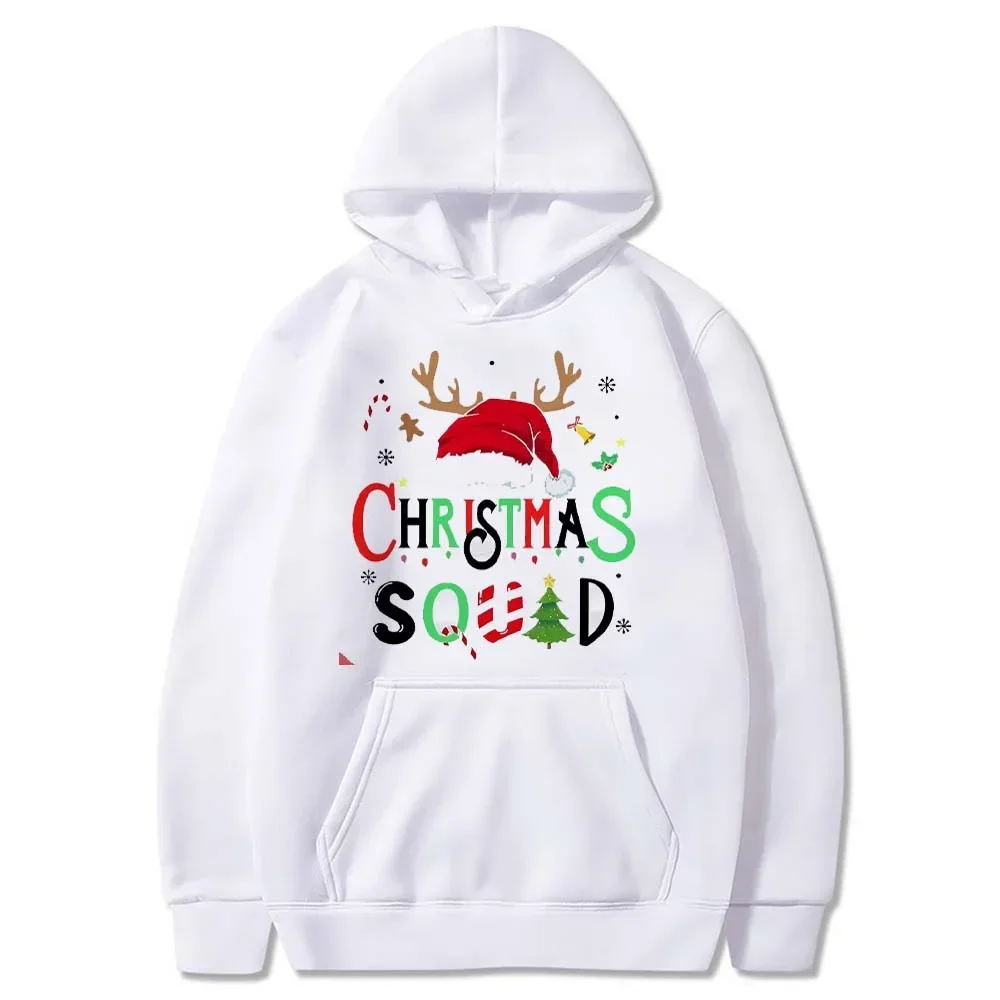 Family Christmas 2024 Squad Clothes Matching Christmas Santa Reindeer Team Unisex Clothes Christmas Crew   Female Clothes 3