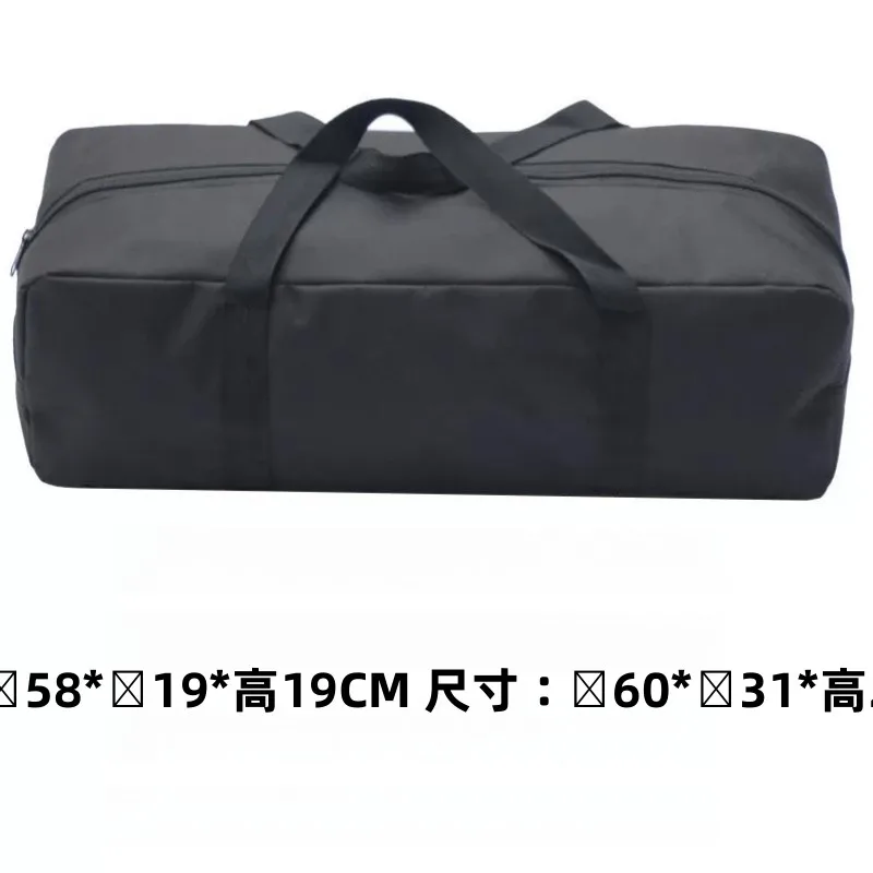 옥스포드 천 야외 텐트 그라운드 시트 보관 가방 매트 바베큐 랙 보관 가방 대용량 필드 트립 피크닉 캠핑 장비