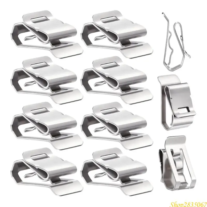 50pcs 태양 광 패널 와이어 클램프 케이블 패스너 트레일러 프레임 와이어 클램프 831F