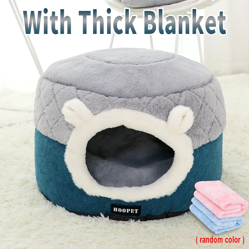 With blanket