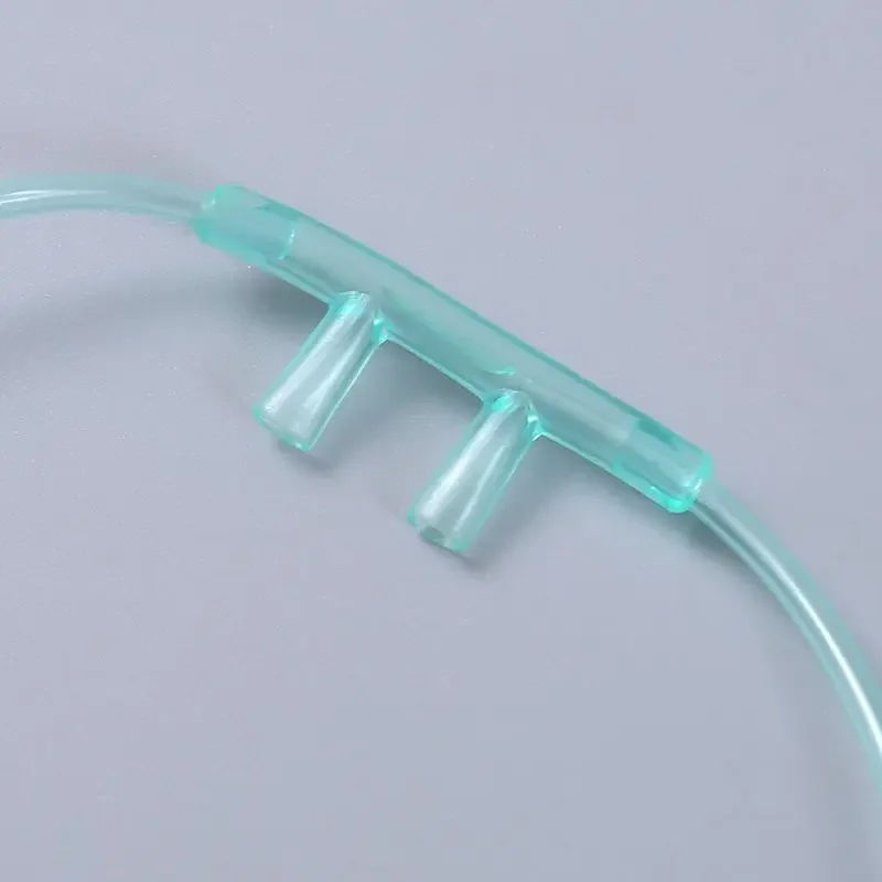 50 Sets Disposable Nasal Oxygen Tube Oxygen Concentrator 1.5m Double Nasal Cannula Oxygen Delivery Tube Double Nose Frame
