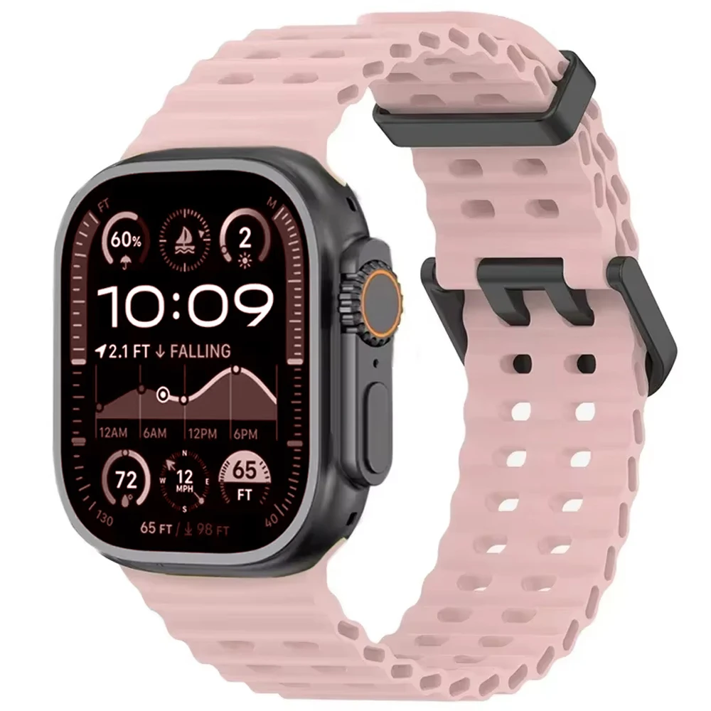 Breathable Ocean Silicone Strap
