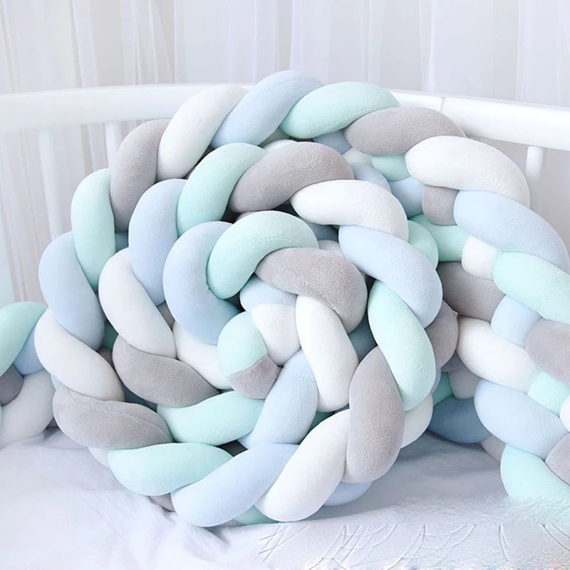 Four-strand Baby Crib Bumper