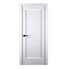 Shaker style White painted Bedroom Single Doors Interior solid wood Doors 1