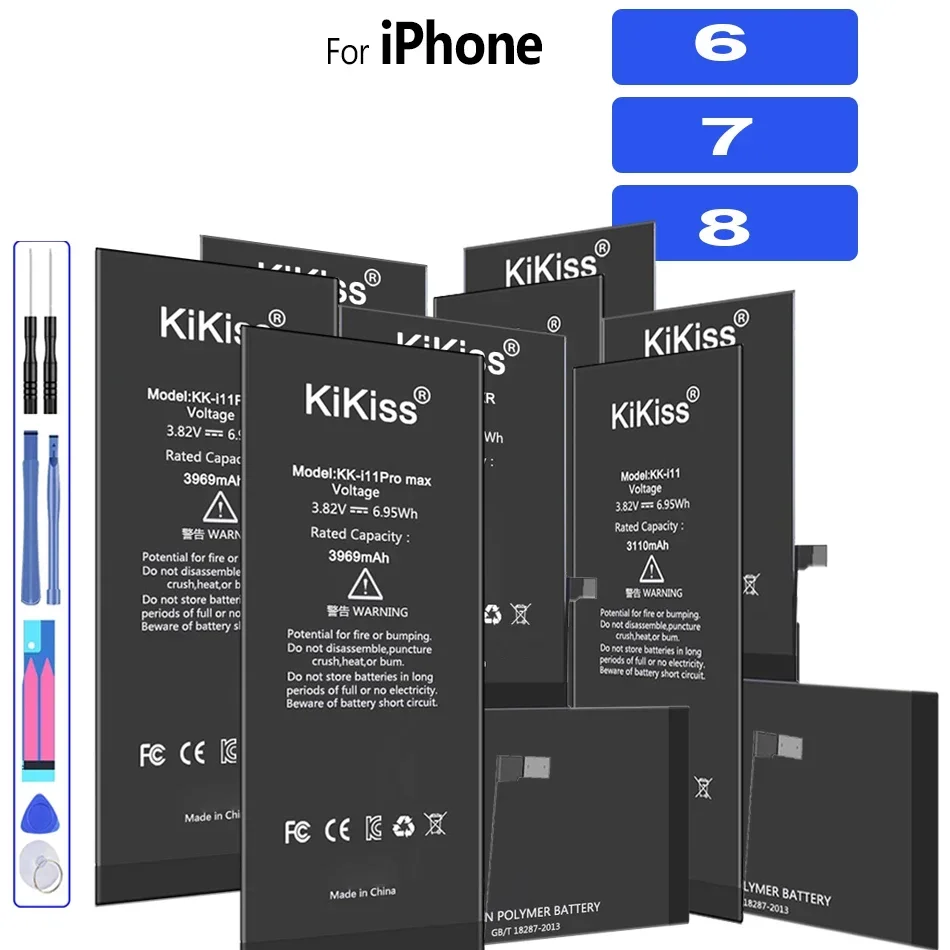 Batteria Per Iphone Se 8 7 6 6G 7G 8G Per Iphone8 Iphone7 Iphone6 Per Iphone8 Iphonese Lithium Polymer Phone Bateria