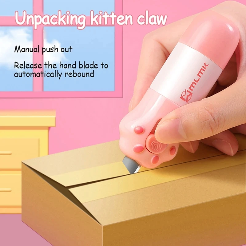 Thermal Paper Easer Mail Opener 2 in 1 Correction Fluid with Knife Anti Peep Identity Information Privacy Protector Eraser