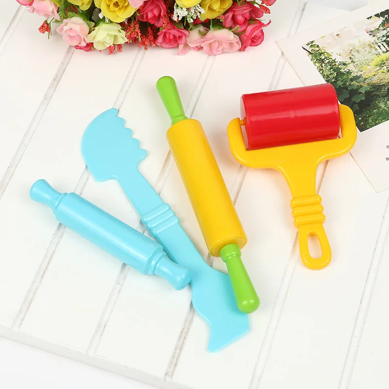 

DIY Slime Plasticine Mold Modeling Clay Kit Slime Plastic Play Dough Tools Set Cutters Moulds Toy For Children Kid Gift