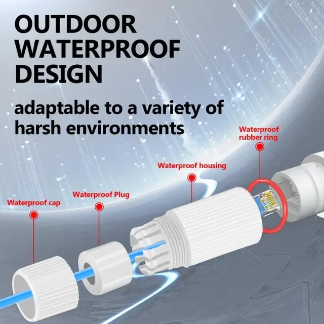 H37B Easy Installation IP66 Водонепроницаемые POE Extenders поддерживает IEEE802.3AF/AT UMPLIC 5