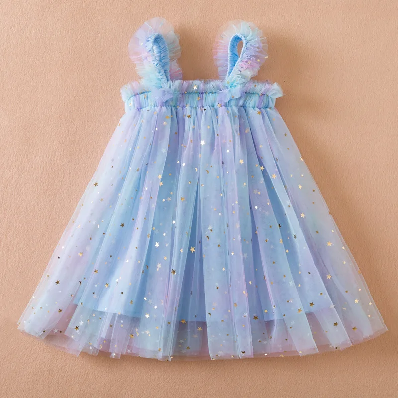 Girls Sequin Bow Party Dress 2