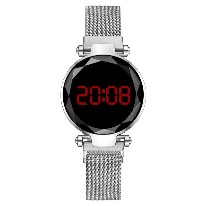 LED 전자 시계, 여성용 시계, 자석 자석, 게으른 사람 재고, 신제품