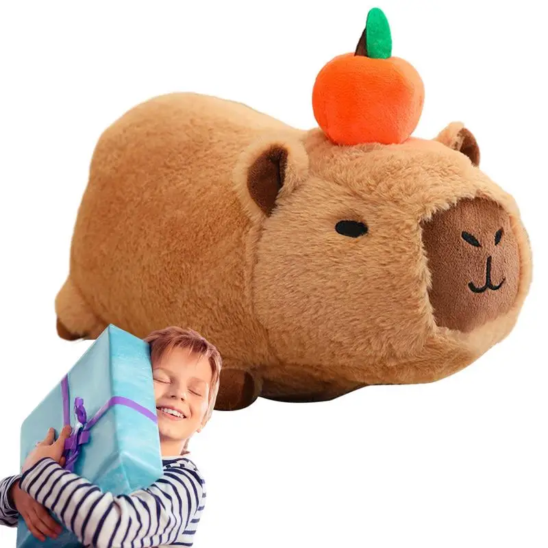 

Мягкая кукла капибара креативная капибара плюшевая кукла дюйма плюшевая кукла плюшевая подушка декоративная подушка для дома на день рождения