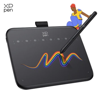 XPPen Deco 640 Graphics Tablet 16K Pressure Levels 16x9cm Drawing Area with 8 Keys 60 Tilt for OSU Game Android Windows Mac 1