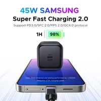 UGREEN 45W GaN Charger PD3.0 Fast Charger PPS QC3.0 Quick Charge For Samsung S25 S24 Ultra iPhone 17 16 15 Pro Max iPad Tablet - Image 2