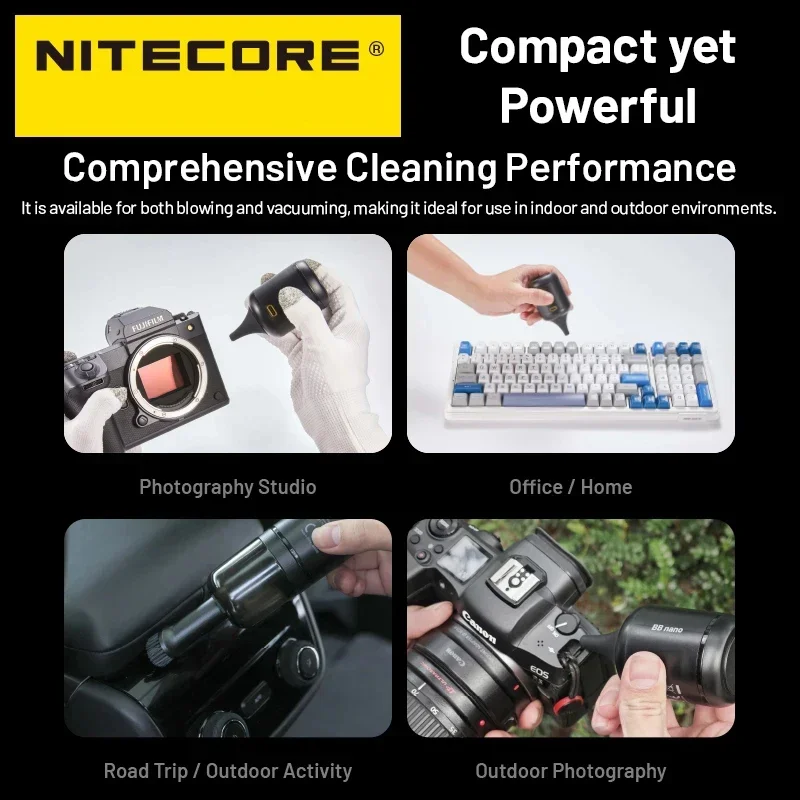 NITECORE BB   ī޶  ǳ, ̴   ûұ,   , ĳ  Ű, ִϸ̼ ڵ, ֿ 