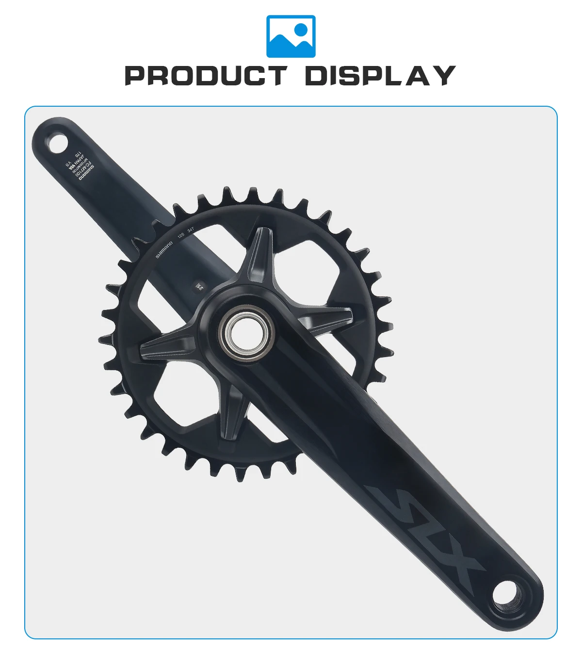 ⭕️☆ Crank Set Shimano SLX 175mm+Tioga+BB Amazon.com