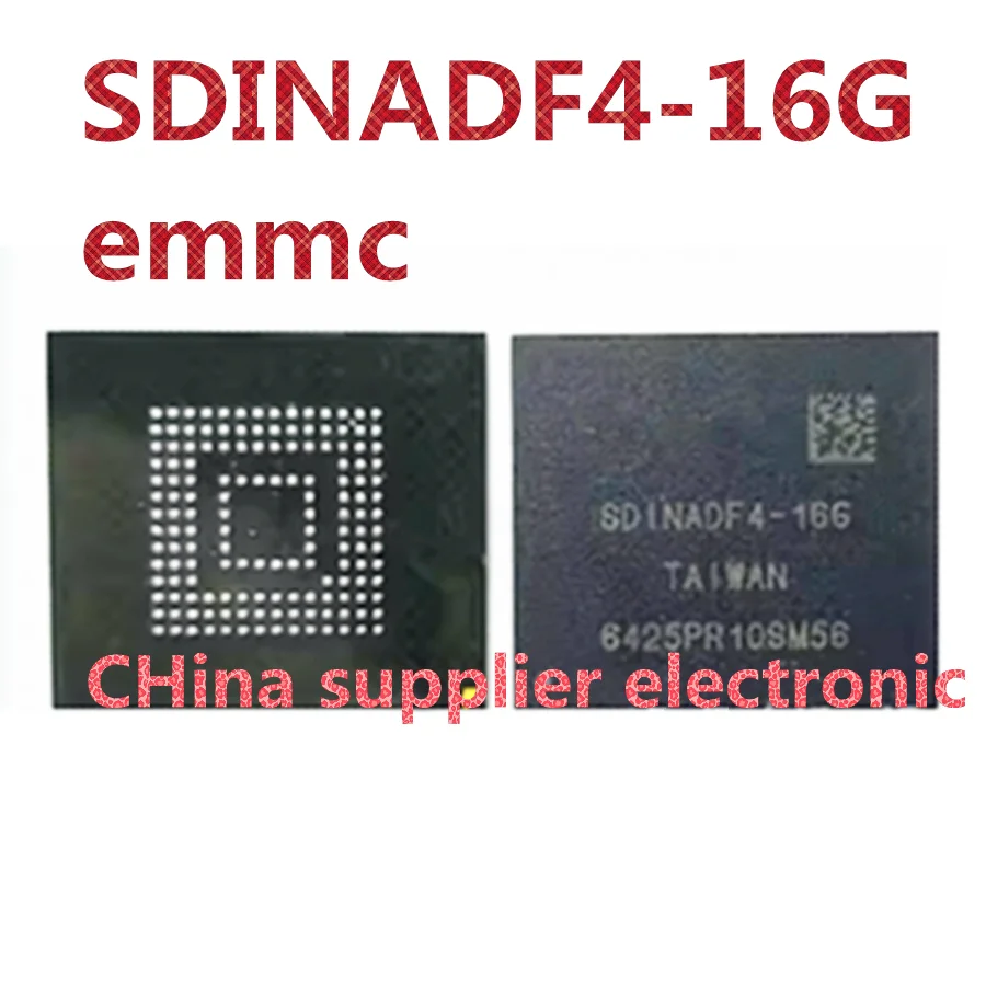 

SDINADF4-16G BGA153 ball EMMC 5.1 16GB memory font plant good ball ic