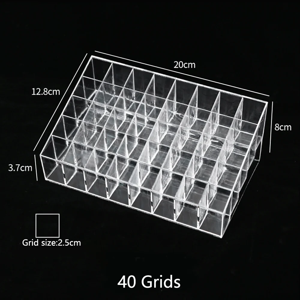 صندوق تخزين أحمر الشفاه لسطح المكتب صندوق ملمع الش...