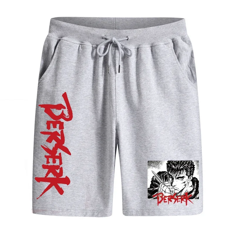 Summer Men's Casual Shorts, Anime Print, Fashionable Sports Drawstring, Comfortable Shorts 3