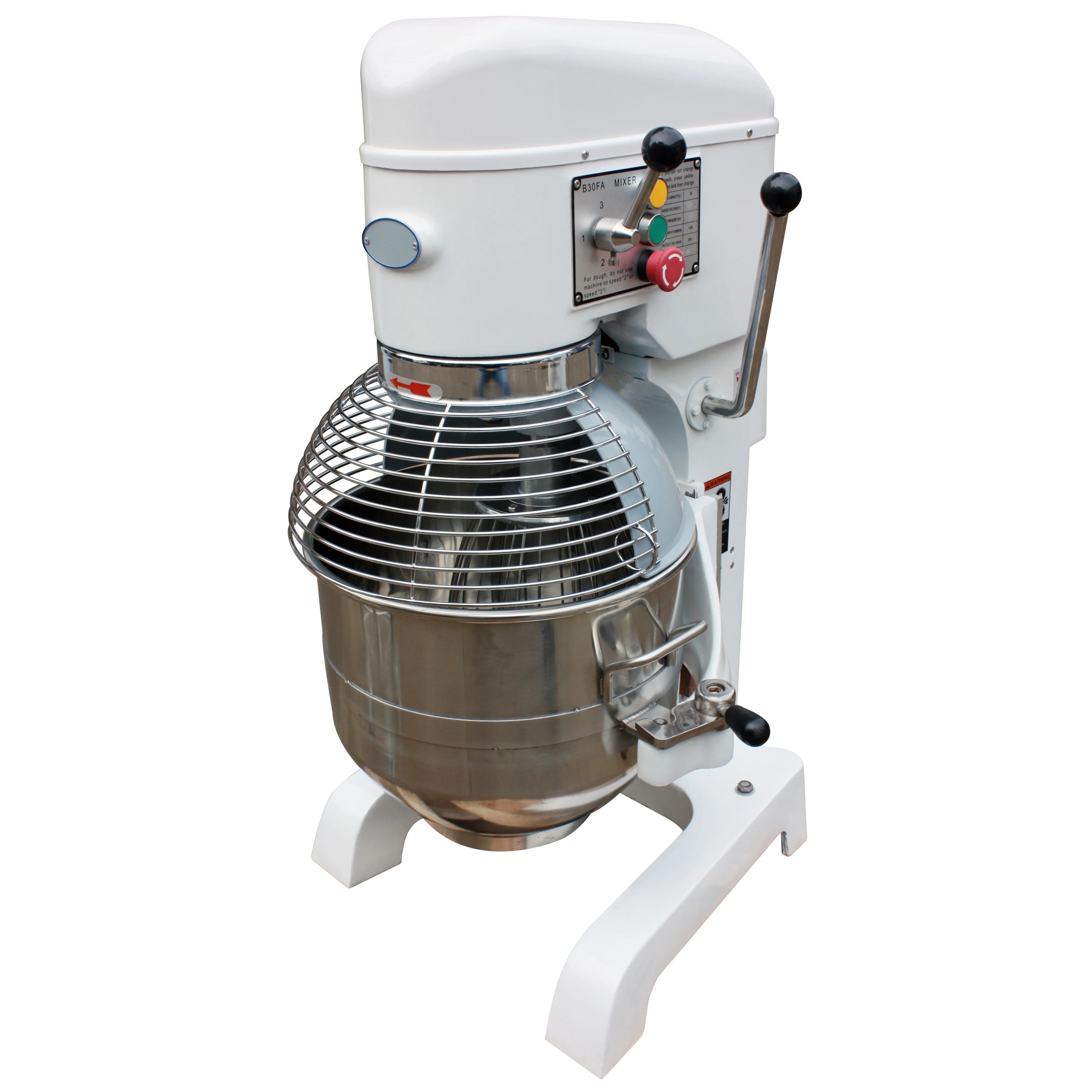 30 Liter Bread Making Machine Electric Cake Dough Mixer Stand Food Mixer with Stainless 6