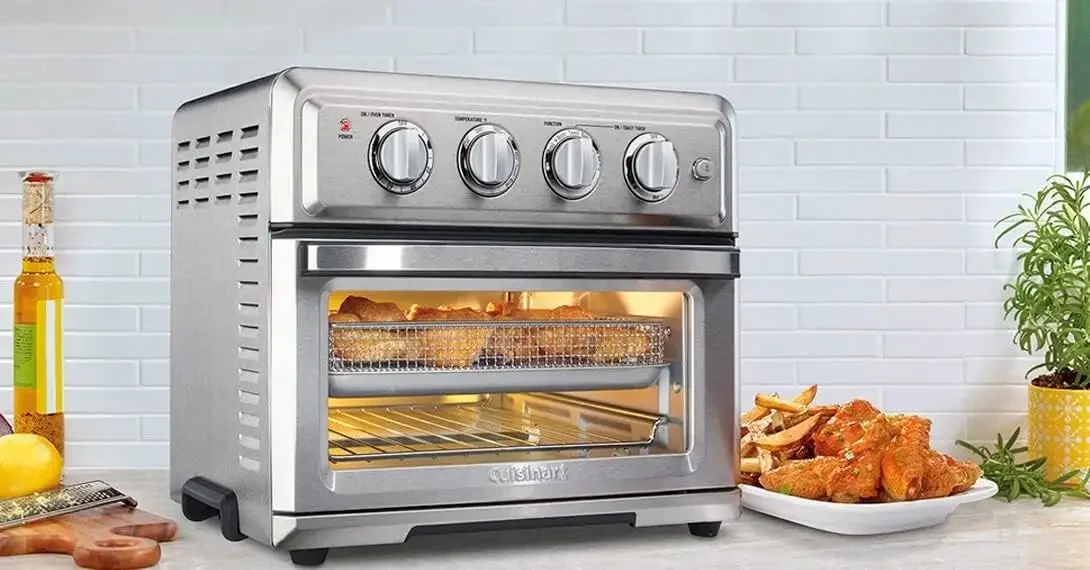 Toaster Oven by Cuisinart, 7-1 Oven with Bake, Grill, Broil & Warm Options, Stainless Steel, TOA-60 6