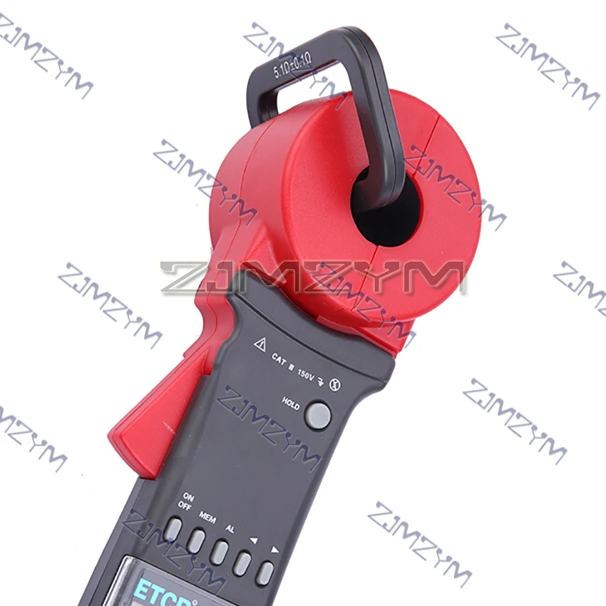 ETCR2100A+ Digital Ground Clamp Earth Resistance Tester 32mm High Precision 200&Omega; Loop Resistance Measurement Meter