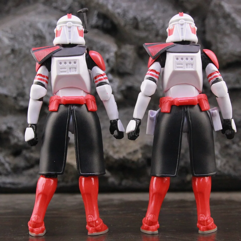 スターウォーズのキャプテンクローンフィギュア,ショック