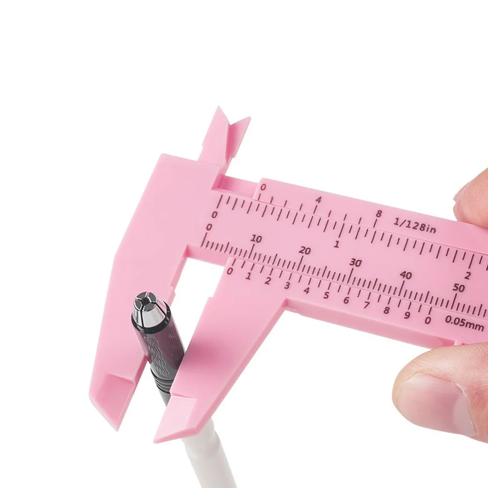 Eyebrow Measuring Tools 3 Colors Microblading Ruler 150MM Eyebrow Positioning Measuring Vernier Tattoo Caliper Ruler For Permanent Beginner Makeup Tools