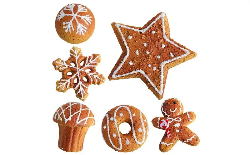 

Christmas Gingerbread Man Doll Pendant Xmas Tree Hanging Ornament Pendant Lanyard Design Decoration Supplies for Front Doors